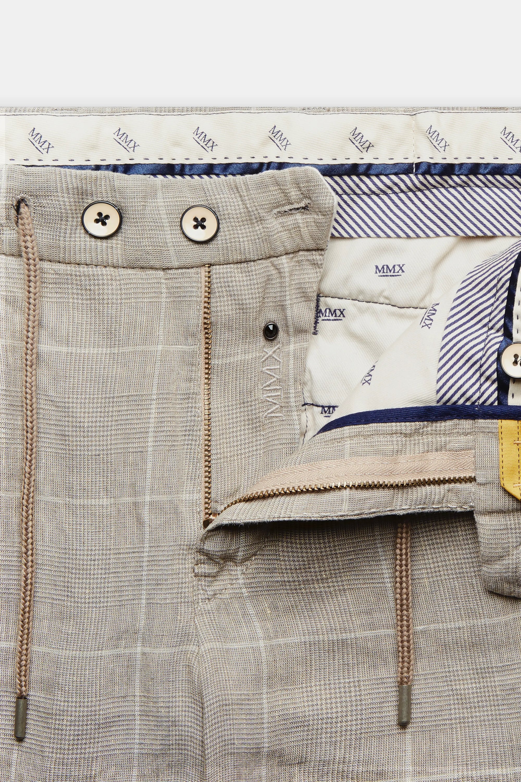 Cervus 1-7321 PURE LINEN CHECK