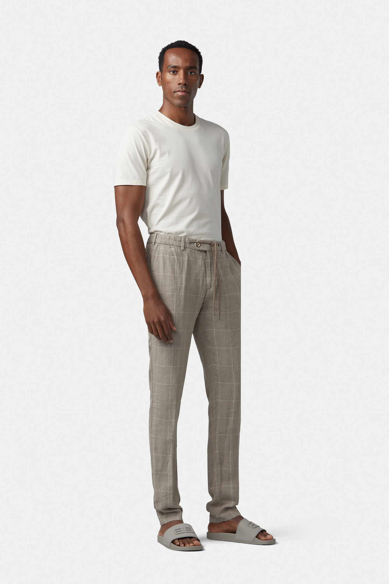 Cervus 1-7321 PURE LINEN CHECK