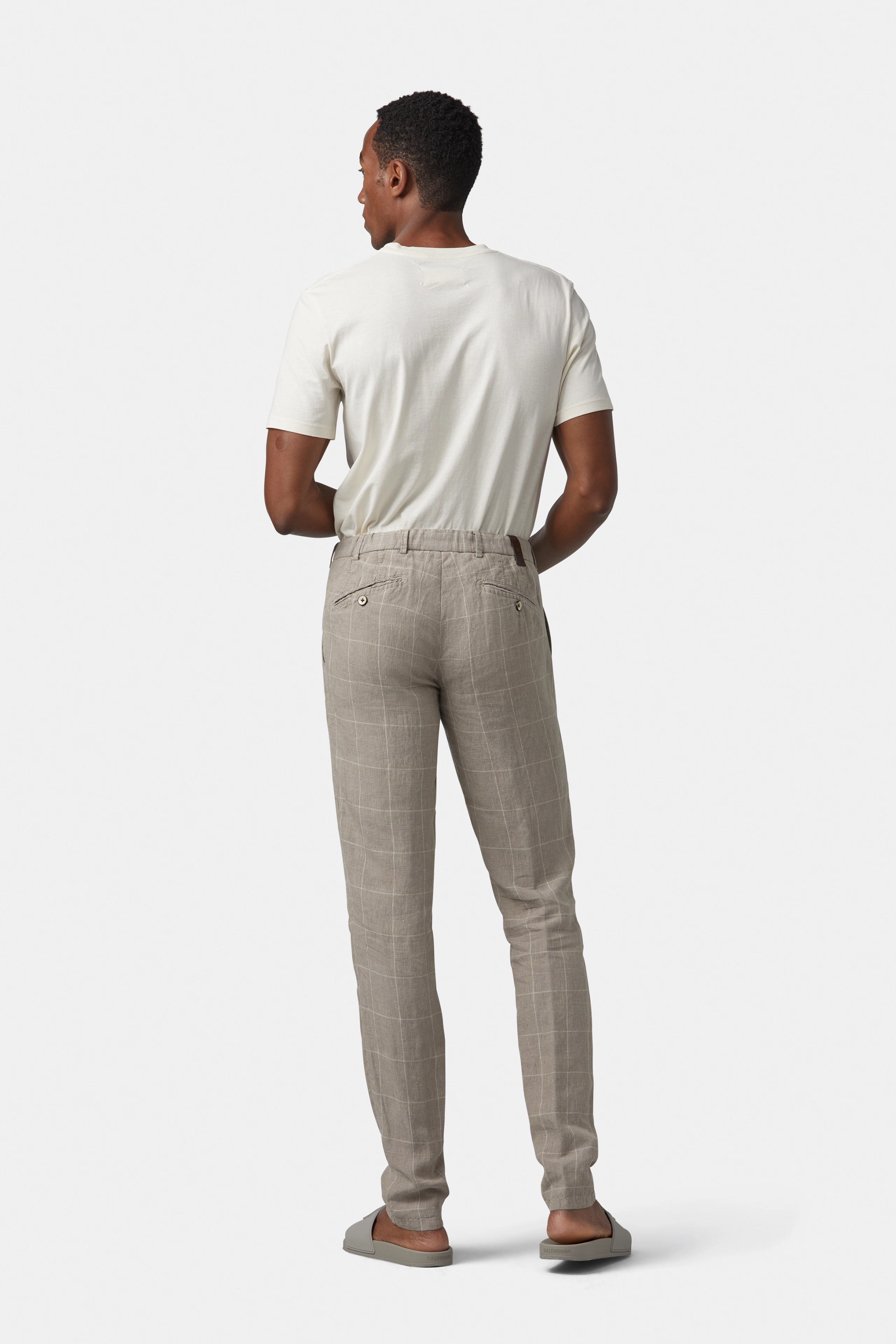 Cervus 1-7321 PURE LINEN CHECK