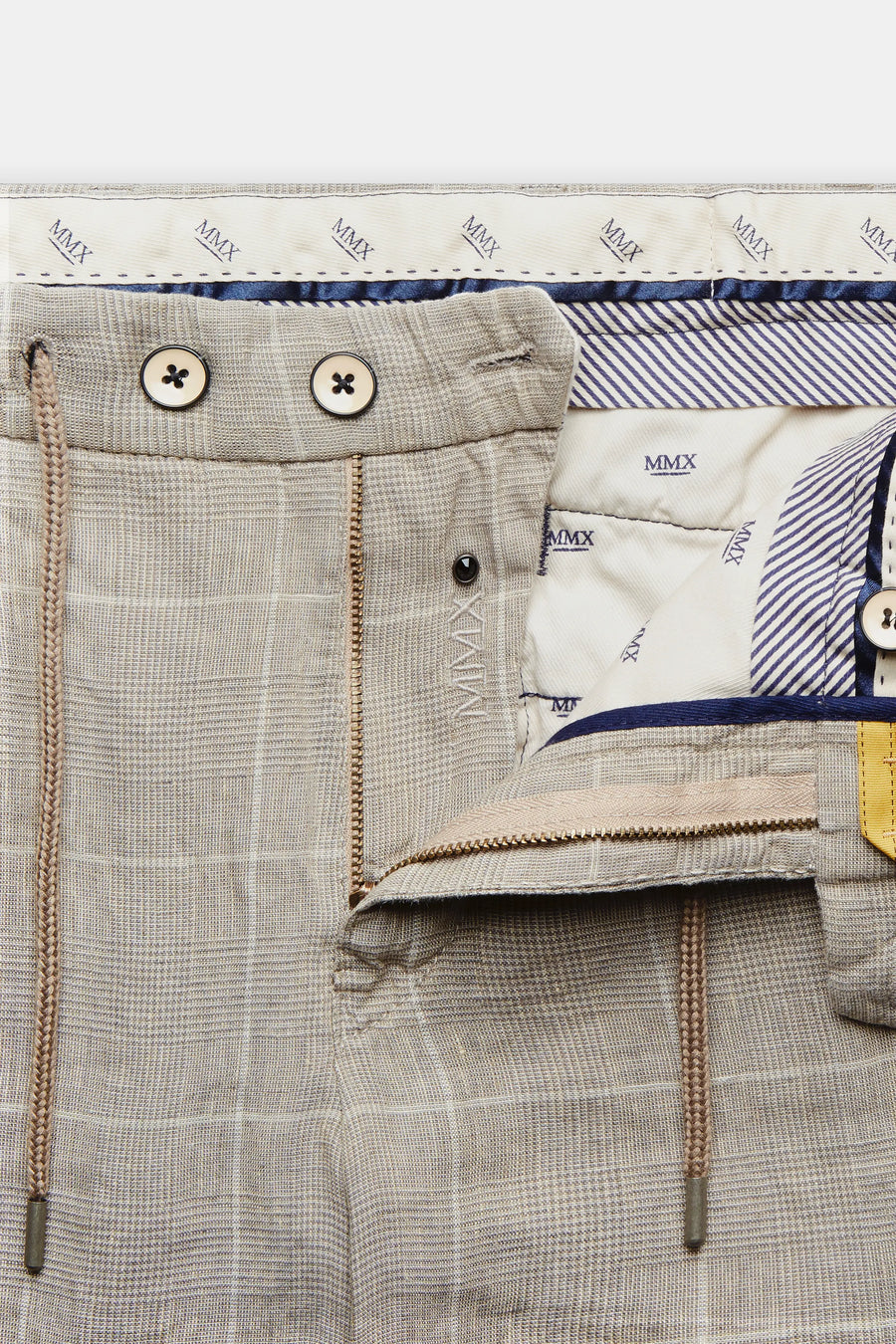 Cervus 1-7321 PURE LINEN CHECK